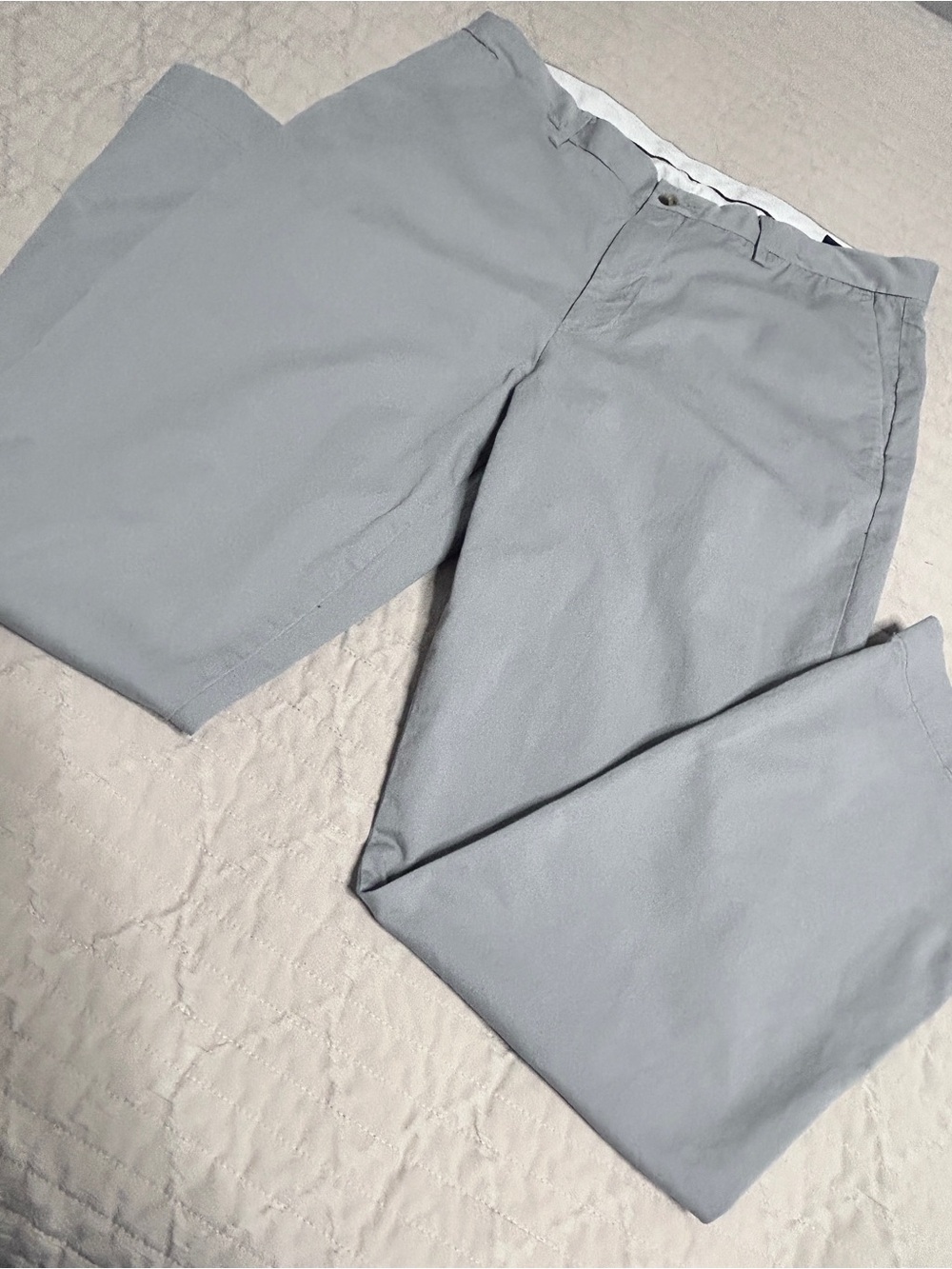 Polo Ralph Lauren Men’s Stretch Classic Fit Chino Pants Grey 35x32 fits 35x30.5